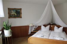 Blick in ein Gästezimmer