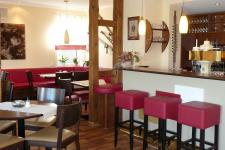 Im Cafe bzw. Restaurant