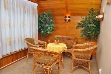 Sitzbereich im Schlafzimmer