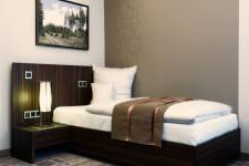 Blick in ein Gästezimmer