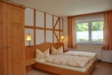 Blick in ein Gästezimmer