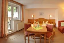 Blick in ein Gästezimmer