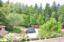 Blick vom Gästezimmer Alexanderhöhe