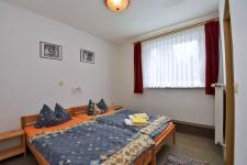 Blick in ein Gästezimmer