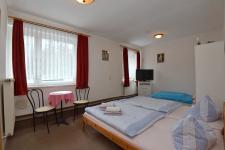 Blick in ein Gästezimmer