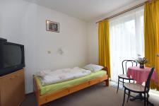 Blick in ein Gästezimmer