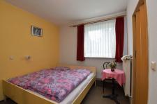 Blick in ein Gästezimmer