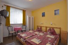 Blick in ein Gästezimmer