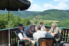 Sonnenterrasse mit herrlicher Aussicht