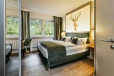 Blick in ein Gästezimmer