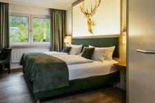 Blick in ein Gästezimmer