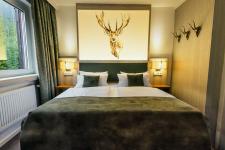 Blick in ein Gästezimmer