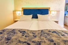 Blick in ein Gästezimmer