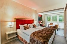 Blick in ein Gästezimmer