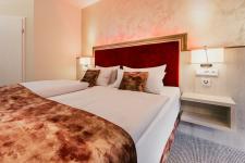 Blick in ein Gästezimmer