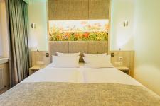 Blick in ein Gästezimmer