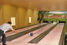 Hoteleigene Bowlingbahnen