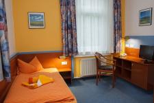 Blick in ein Einzelzimmer