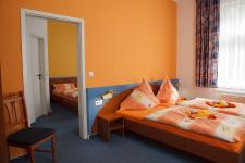 Blick in ein Familienzimmer