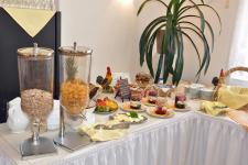 Leckeres Frühstücksbuffet