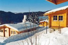 Ferienhäuser im Winter