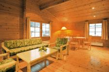 Blick in ein Ferienhaus