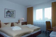 Blick in ein Gästezimmer