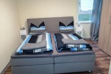 Blick in einen Bungalow