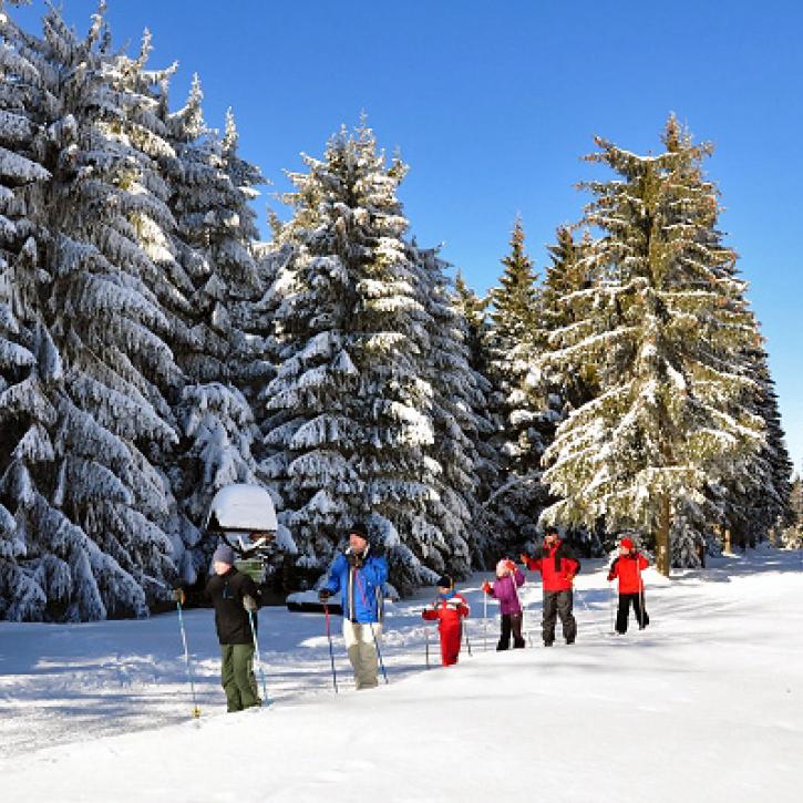 Langlauf auf dem Rennsteig
