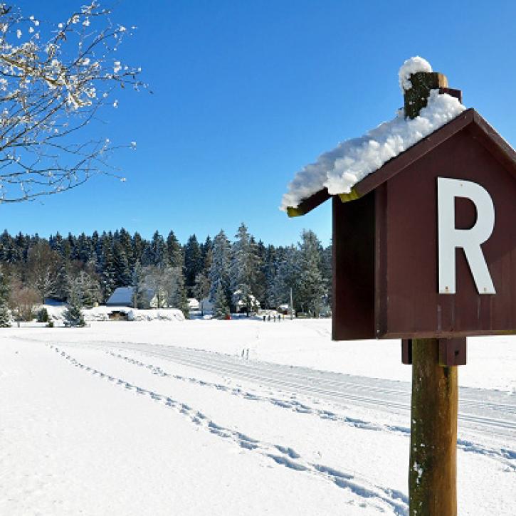 Winterlandschaft bei Allzunah