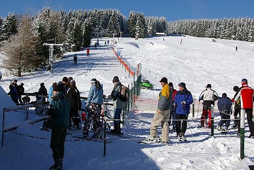 Skilift am Großen Eisenberg