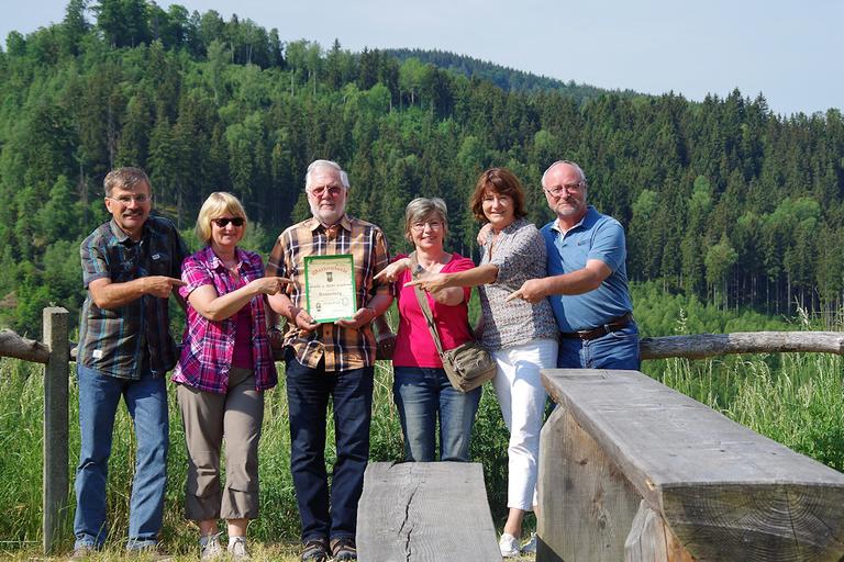 Unsere Wanderurkunde