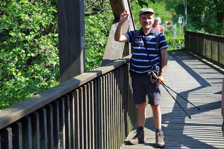 Auf der Selbitzbrücke