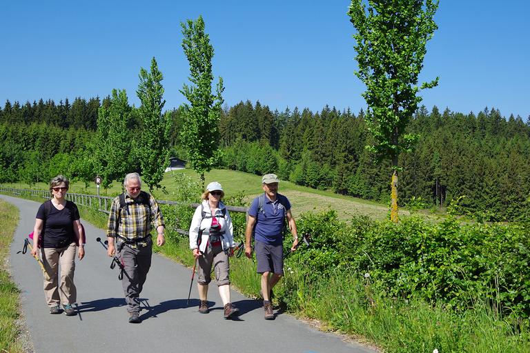 Kaiserwetter auf dem Rennsteig