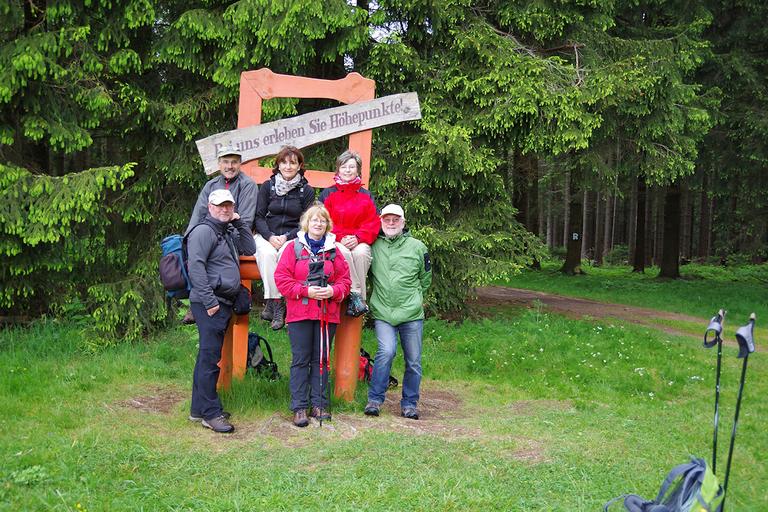 Stuhl auf dem Rennsteig