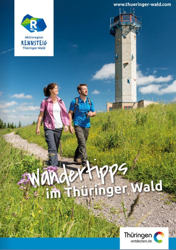 Broschüre "Wandertipps" vom Regionalverbund Thüringer Wald