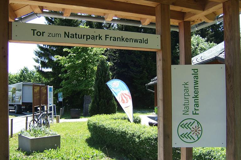 Tor zum Naturpark Frankenwald